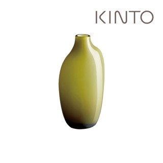 【Kinto】SACCO玻璃造型花瓶03- 綠