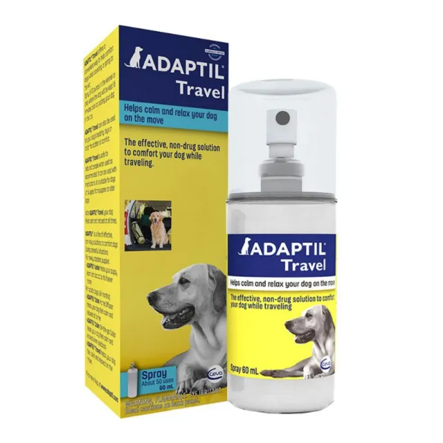 【法國ADAPTIL Travel】費利靜-噴劑 60ml*2入組(情緒安撫/犬用)