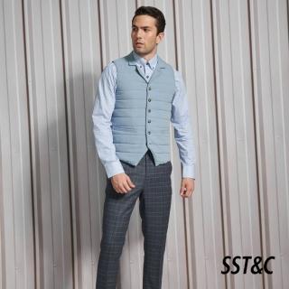 【SST&C】淺藍羽絨休閒背心4512110002(換季55折)