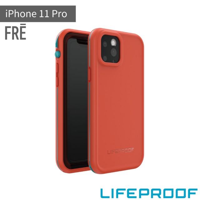 【LifeProof】iPhone 11 Pro 5.8吋 FRE 全方位防水/雪/震/泥 保護殼(橙紅)