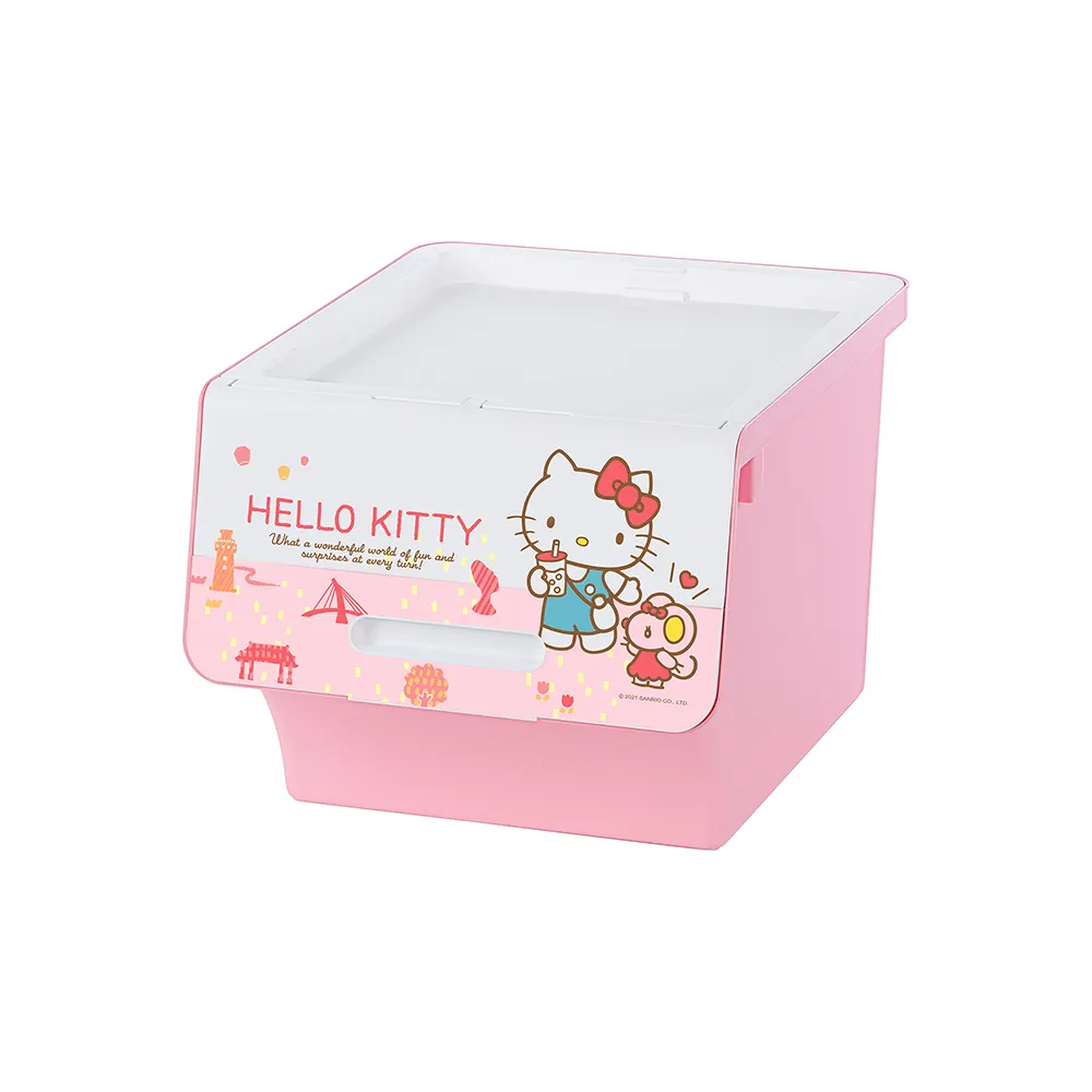 【KEYWAY 聯府】面寬38.7-Kitty直取式整理箱40L-6入 遊台灣(MIT台灣製造)