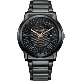 【CITIZEN 星辰】光動能簡約大三針手錶-42mm 男錶 畢業禮物(AW1217-83E)