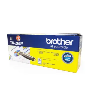 【brother】TN-263Y 原廠黃色碳粉匣(適用：HL-L3270CDW、MFC-L3750CDW)