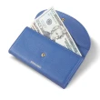 【Premium Authentic】PA暮．Capri真皮長夾-海灣藍-附彩盒(PA 真皮 牛皮 長夾 皮夾 零錢包 錢包 手拿包)