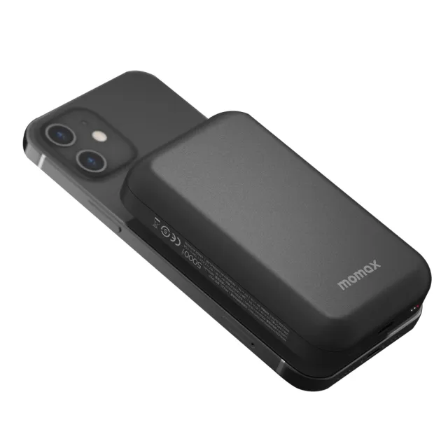 【Momax】Q.mag power磁吸式無線充電行動電源5000mAh_附線(2色)