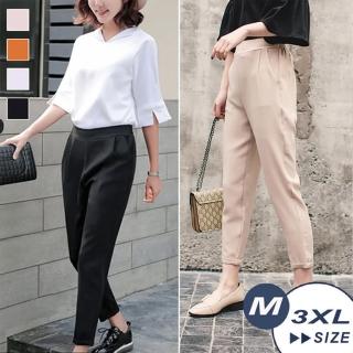 【LANNI 藍尼】現貨 一秒顯瘦西裝九分直腿褲(長褲/褲子/西裝褲/九分褲/售完不補)