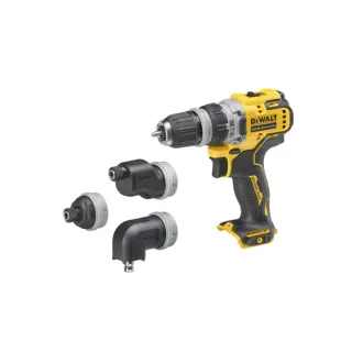 【DEWALT 得偉】12V無碳刷換頭拆裝起子機 收納袋 空機(DW-DCD703N)