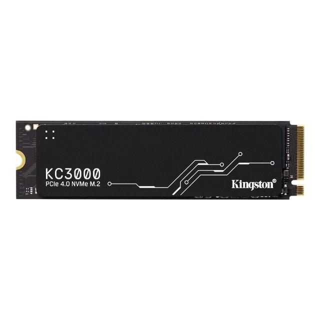 【Kingston 金士頓】KC3000 512GB M.2 2280 PCIe 4.0 ssd固態硬碟 SKC3000S/512G 讀 7000M/寫 3900M
