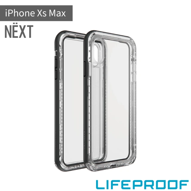 【LifeProof】iPhone Xs Max 6.5吋 NEXT 三防 防雪/防塵/防摔保護殼(黑)