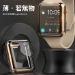 【DAYA】Apple Watch 7/8/9代 45mm 電鍍金屬質感全包覆保護殼 錶殼/錶框