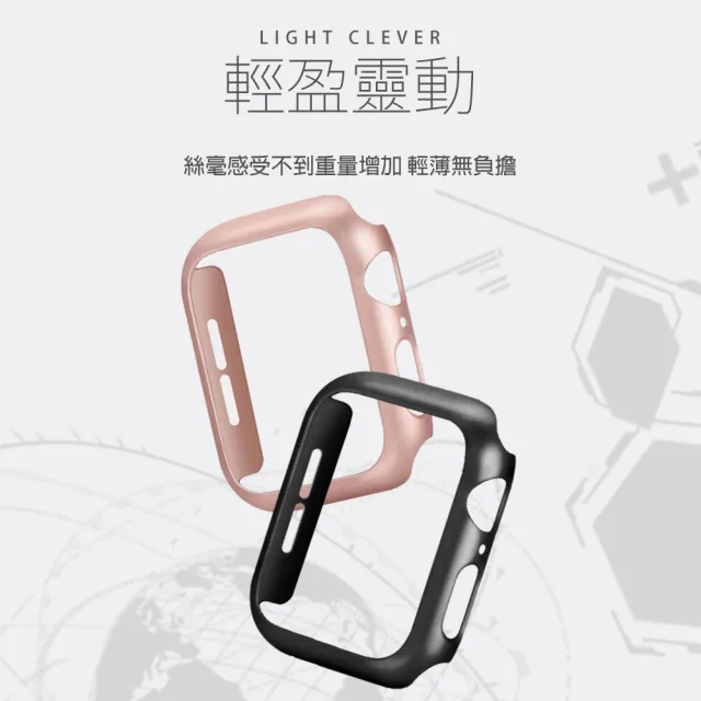 Apple watch 40mm 輕薄質感霧面烤漆錶框(Applewatch保護殼)