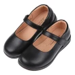 【布布童鞋】學生制服女童兒童黑皮鞋(Q1T154D)