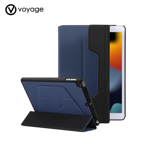 【VOYAGE】iPad 第9代 10.2吋 磁吸式硬殼保護套CoverMate Deluxe(獨家上蓋與保護殼分離設計)