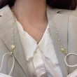 【Emi 艾迷】清新雪花珍珠 口罩掛鍊 眼鏡鍊(口罩鏈)