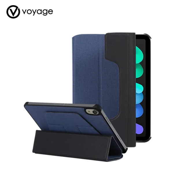 【VOYAGE】iPad mini 第6代 8.3吋 磁吸式硬殼保護套CoverMate Deluxe(獨家上蓋與保護殼分離設計)