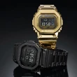 【CASIO 卡西歐】G-SHOCK 全金屬 太陽能 電波藍牙多功能腕錶 母親節 禮物(GMW-B5000GD-9)