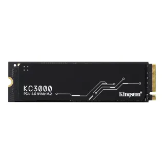 【Kingston 金士頓】KC3000 2TB M.2 PCIE 4.0 SSD 固態硬碟(★SKC3000D/2048G)