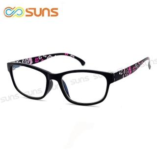 【SUNS】臺灣製抗紫外線濾藍光老花眼鏡 日本風經典款 高硬度耐磨鏡片