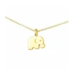 【Dogeared】大象金色項鍊