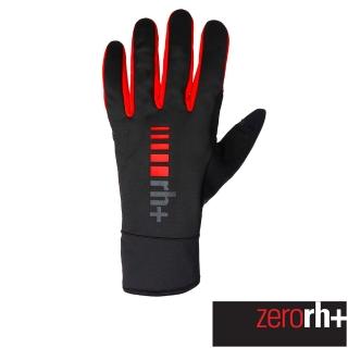 【ZeroRH+】義大利專業防風保暖自行車手套(紅色 ICX9184 930)