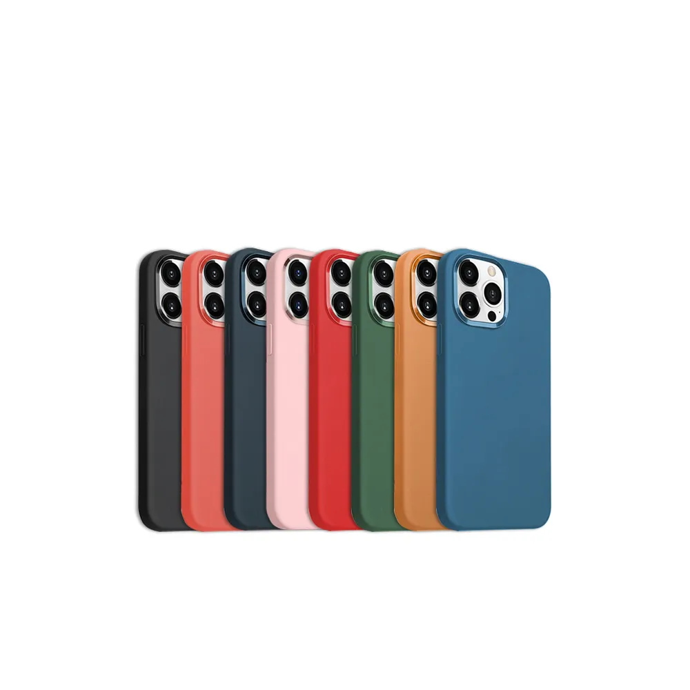 【WiWU】iPhone 13 6.1吋 MagSafe 矽膠磁吸手機殼(加高鏡頭保護設計/全包覆/8色)