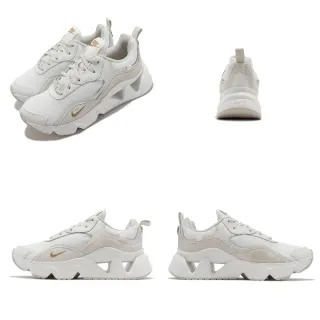 【NIKE 耐吉】休閒鞋 RYZ 365 II 海外限定款 運動 女鞋 小金勾 厚底 增高 穿搭 孫芸芸 白金(CU4874-102)