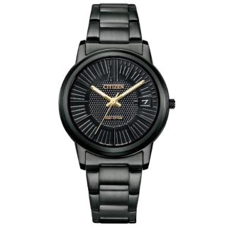 【CITIZEN 星辰】PAIR系列 光動能 簡約時尚腕錶 母親節 禮物 推薦(FE6017-85E)