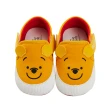 【Disney 迪士尼】迪士尼童鞋 小熊維尼 大臉造型雙魔鬼氈寶寶鞋-黃(MIT台灣在地工廠製造)