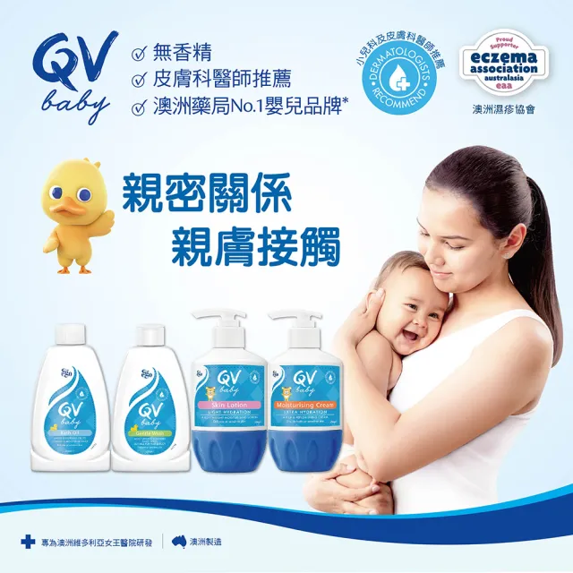 即期品【ego 意高】QV嬰幼兒泡澡沐浴油250ml