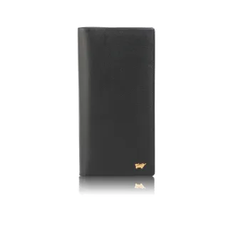 【BRAUN BUFFEL 德國小金牛】台灣總代理 新遊牧族-TW 14卡拉鍊零錢袋長夾-黑色(BF380-620-BK)