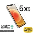 【OtterBox】iPhone 12 mini 5.4吋 Amplify 抗菌五倍防刮鋼化玻璃螢幕保護貼