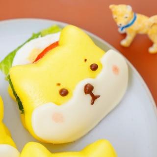 【美姬饅頭】柴犬鮮乳造型刈包(一盒6入)