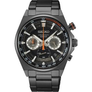 【SEIKO 精工】CS 賽車三眼計時手錶-41mm 母親節 送禮 禮物(SSB399P1/8T63-00T0SD)
