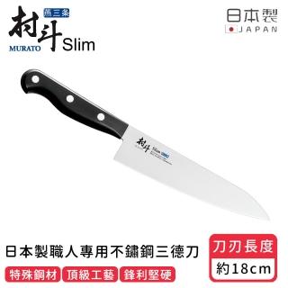 【下村工業】日本製職人專用不鏽鋼三德刀18cm