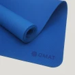【QMAT】5mm瑜珈墊｜雙色雙面可用(隨貨附贈束帶及網袋)