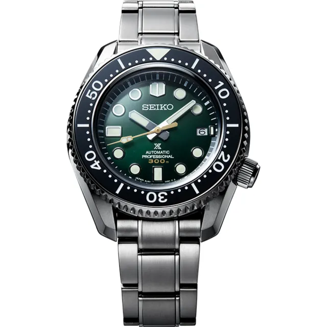 【SEIKO 精工】陶瓷圈 PROSPEX 140週年限量300米潛水機械錶 送行動電源 開學(SLA047J1/8L35-01E0G)