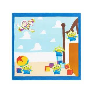 【Marushin 丸真】嬰兒浴巾 90*90 迪士尼 玩具總動員 房間(生活 雜貨)