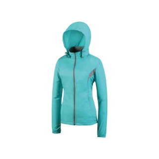 【Mountneer 山林】女 透氣抗UV外套-湖水綠 41J06-70(連帽外套/機車外套/休閒外套)