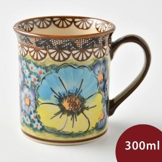 【美學生活 波蘭陶】波蘭陶 Cerraf 濃縮咖啡杯 馬克杯 咖啡杯 水杯 茶杯 300ml 波蘭手工製(極光冰河系列)