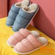 【iSFun】輕巧雲朵＊防水羽絨保暖室內拖鞋(顏色可選)