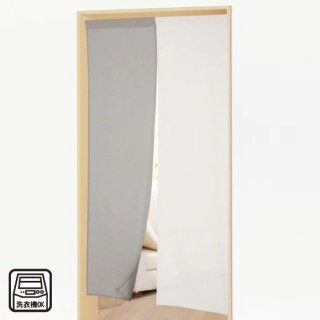 【NITORI 宜得利家居】門簾 BICOLOR IVGY 85X150(門簾 BICOLOR)