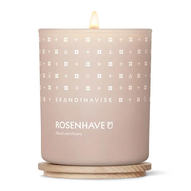 【丹麥 Skandinavisk】ROSENHAVE 薔薇花園 香氛蠟燭(200g)