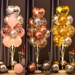 唯美浪漫告白氣球地飄氣球樹組1組(生日派對 求婚告白 畢業跨年 週年紀念 寶寶周歲 佈置)