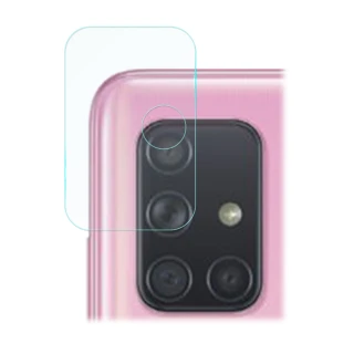 【RedMoon】三星 A71/A71 5G 碳纖維類玻璃鏡頭保護貼 3入