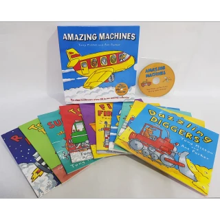 Amazing Machines Collection （10平裝+1CD附書盒）