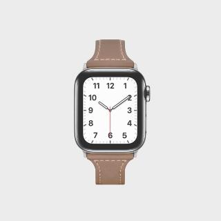 【Aholic】Apple Watch 皮革錶帶 38/40mm - 可可