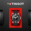 【TISSOT 天梭 官方授權】Seastar 1000海星之星300米潛水機械錶-43mm/黑水鬼 母親節 禮物(T1204071705100)