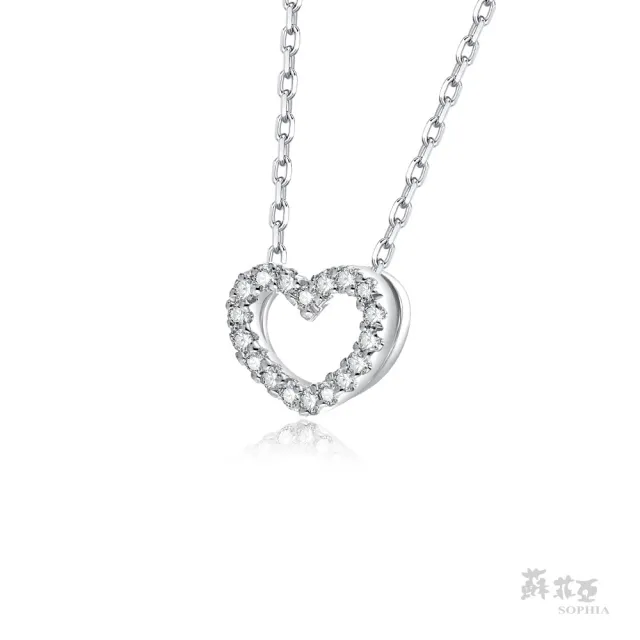【蘇菲亞珠寶】滿分愛戀 14WK 鑽石項鍊