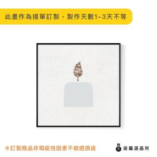 【菠蘿選畫所】初冬獻禮-暖燭-40x40cm(佈置/聖誕節掛畫/交換禮物/空間佈置/北歐/臥房/方形/掛畫)