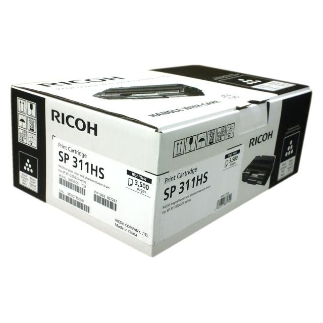 【RICOH】SP 311HS 原廠高容量碳粉匣-黑色 (適用 SP 311DNW/SP 311SFNW)